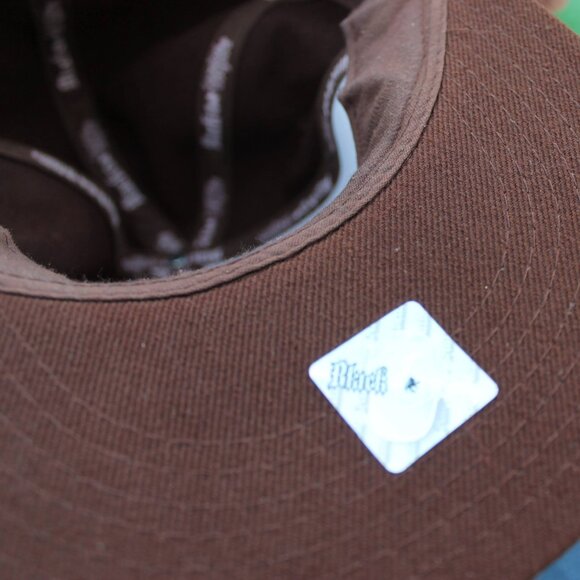 🤎⚾Script A - Black/White Brand - "High Quality Premium Headwear" Hat, Cap - Picture 3 of 7